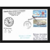 1440 marion dufresne 7/8/1984 obl paquebot Signé signed TAAF Antarctic terres australes Lettre (cover)