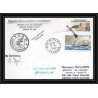 1441 marion dufresne 7/8/1984 obl paquebot Signé signed TAAF Antarctic terres australes Lettre (cover)