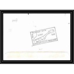 1456 campagne md 40 macamo marion dufresne 4/7/1984 Signé signed TAAF Antarctic terres australes Lettre (cover)