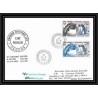 1464 dumont d'urville 27/2/1984 TAAF Antarctic terres australes Lettre (cover)