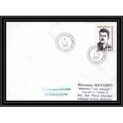 1466 N°104 fdc 1/1/1984 TAAF Antarctic terres australes Lettre (cover)
