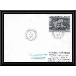1469 PA N°79 erebux fdc 1/1/1984 TAAF Antarctic terres australes Lettre (cover)