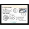 1487 patrouilleur albatros 21/1/1985 TAAF Antarctic terres australes Lettre (cover)
