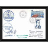 1490 navire de peche austral 20/2/1985 Signé signed TAAF Antarctic terres australes Lettre (cover)