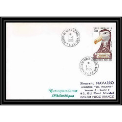 1518 35 ème expédition en terre adélie 1/1/1985 dumont d'urville TAAF Antarctic terres australes Lettre (cover)