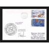 1541 marion dufresne 21/10/1987 Signé signed TAAF Antarctic terres australes Lettre (cover)