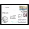1545 patrouilleur albatros 3/87 22/9/1987 TAAF Antarctic terres australes Lettre (cover)