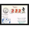 1553 geodyn md 57 marion dufresne 21/4/1988 Signé signed thierry TAAF Antarctic terres australes Lettre (cover)