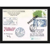 1568 TAAF terres australes Lettre (cover) md 59 fournaise la reunion Signé signed marion dufresne 2/9/1988 obl paquebot 