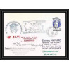 1571 88/4 océanologie md indivat 7/7/1988 Signé signed TAAF Antarctic terres australes Lettre (cover)