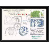 1573 88/4 océanologie md indivat 7/7/1988 Signé signed TAAF Antarctic terres australes Lettre (cover)
