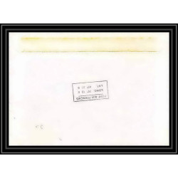 1574 88/4 océanologie md indivat 7/7/1988 Signé signed TAAF Antarctic terres australes Lettre (cover)