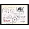 1578 88/4 océanologie md indivat 7/7/1988 Signé signed TAAF Antarctic terres australes Lettre (cover)