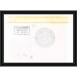 1587 89/2 - 13/12/1988 marion dufresne Signé signed kerouanton TAAF Antarctic terres australes Lettre (cover)