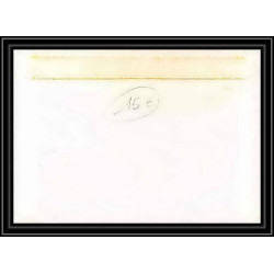1612 89/3 cgm marion dufresne 9/1/1989 Signé signed brisson TAAF Antarctic terres australes Lettre (cover)