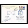 1618 md 61 indien central Signé signed kerouanton 30/4/1989 TAAF Antarctic terres australes Lettre (cover)