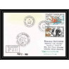 1633 albatros patrouile 1 1/6/1989 TAAF Antarctic terres australes Lettre (cover)