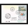 1638 albatros patrouile 2 26/5/1989 TAAF Antarctic terres australes Lettre (cover)