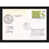1654 marion dufresne 28/8/1990 port said Signé signed warnery TAAF Antarctic terres australes Lettre (cover)
