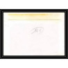 1654 marion dufresne 28/8/1990 port said Signé signed warnery TAAF Antarctic terres australes Lettre (cover)