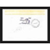 1664 TAAF Antarctic terres australes lettre mission recherche md 64 somirmas Signé signed warney obl paquebot 14/8/1990 