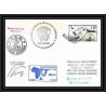 1666 TAAF Antarctic terres australes LETTRE mission recherche md 64 somirmas Signé signed warney obl paquebot 14/8/1990 