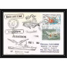 1679 patrouilleur albatros 17 mission 1 18/1/1990 Signé signed TAAF Antarctic terres australes Lettre (cover)