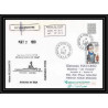 1692/ patrouilleur albatros 50ème hurlants 18ème mission 11/3/1990 Signé signed TAAF Antarctic terres australes Lettre (