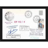 1705 op 90/4 marion dufresne 21/6/1990 Signé signed loudes TAAF Antarctic terres australes Lettre (cover)