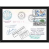 1706 op 90/4 marion dufresne 21/6/1990 Signé signed loudes TAAF Antarctic terres australes Lettre (cover)