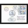 1737 navire de peche austral 27/2/1991 TAAF Antarctic terres australes Lettre (cover)