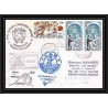1751 md 69 marflux marion dufresne Signé signed port said 14/7/1991 TAAF Antarctic terres australes Lettre (cover)
