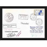 1756 op 92/1 Signé signed protat 12/12/1991 marion dufresne TAAF Antarctic terres australes Lettre (cover)