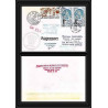 1762 op 91/4 Signé signed ferocq 29/71991 marion dufresne TAAF Antarctic terres australes Lettre (cover)