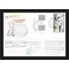 1770 op 91-3-2 Signé signed loudes 4/3/1991 marion dufresne TAAF Antarctic terres australes Lettre (cover) coin daté