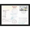 1771 op 91-3-2 Signé signed loudes 4/3/1991 marion dufresne TAAF Antarctic terres australes Lettre (cover)