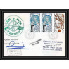 1779 astrobale Signé signed daudon 18/12/1991 TAAF Antarctic terres australes Lettre (cover)
