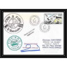 1781 astrobale Signé signed daudon 21/1/1991 TAAF Antarctic terres australes Lettre (cover)