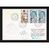 1785 albatros 6/10/1991 TAAF Antarctic terres australes Lettre (cover)