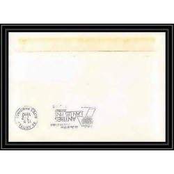 1815 albatros p 681 13/1/1992 TAAF Antarctic terres australes Lettre (cover) antibes juan les pins au verso
