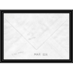 1854 marion dufresne cachet la reunion 10/6/1976 TAAF Antarctic terres australes Lettre (cover)
