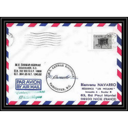 1939 Antarctic canada Lettre (cover) canmar kigoriak Signé signed