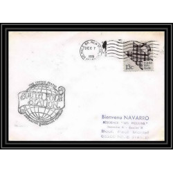 1997 Antarctic USA Lettre (cover) south pole station 7/12/1978