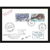2227 ANTARCTIC terres australes TAAF lettre cover Dufresne OP 80/1 30/1/1980 Signé signed