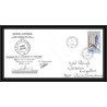 2253 ANTARCTIC terres australes TAAF lettre cover Dufresne 1/1/1983 Signé signed la réunion