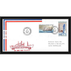 2255 ANTARCTIC terres australes TAAF lettre cover Dufresne 23/3/983