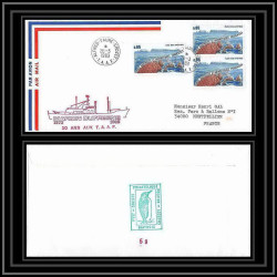 2256 ANTARCTIC terres australes TAAF lettre cover Dufresne 26/3/1983