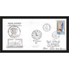 2262 ANTARCTIC terres australes TAAF lettre cover Dufresne 22/7/1983 Signé signed md 37 la réunion