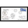 2263 ANTARCTIC terres australes TAAF lettre cover Dufresne 22/7/1983 Signé signed md 37 la réunion