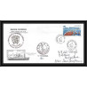 2264 ANTARCTIC terres australes TAAF lettre cover Dufresne 22/7/1983 Signé signed md 37 la réunion